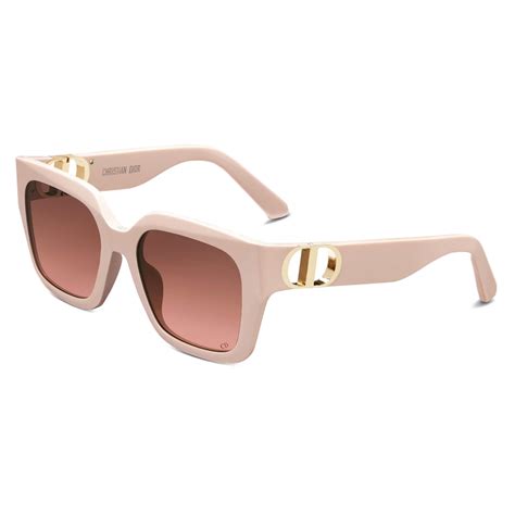 occhiali dior donna montagne 55|30Montaigne S8U Occhiali da sole squadrati beige rosato .